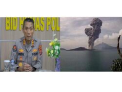 Kondisi Anak Gunung Krakatau Terkini, Polda Banten Himbau Warga Pesisir Waspada