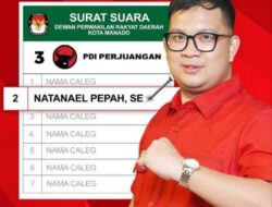 Semakin di Cintai Masyarakat Natanael Pepah Siap Berjuang Membawa Aspirasi Kaum Milenial Kota Manado