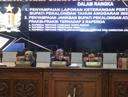 Rapat Paripurna DPRD, Sampaikan Laporan Pertanggungjawaban Bupati dan Raperda