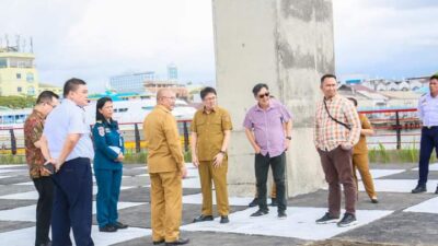 Wali Kota Manado Andrei Angouw turun lapangan Cek Infrastruktur