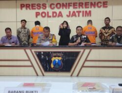 Polda Jatim Ungkap Penipuan dan Penggelapan Bermodus Kontrak Fiktif