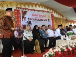 Walikota Kotamobagu Asripan Nani Menghadiri Semarak Halal Bil Halal Di Desa Bilalang Satu Ini Pesannya