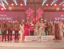 Spektakuler Malam Grend Final Nyong Nona Manado, Direbut Imanuel Julio dan Della.C Rantung