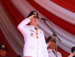 Andrei Angouw Pimpin Upacara Bendera Hut Kota Manado 401 Tahun