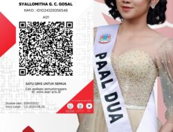Warga Kecamatan Pal Dua – Tikala Mendukung Nona Syalomitha Gosal Ajang Nyong – Nona Manado 2024