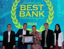 BSG Raih Penghargaan The I’st Best Sms Banking di Infobank-MRI Bangking Service Excellent Recognation 2024