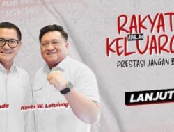 “Rakyatku Adalah Keluargaku”, Duet Bakal Calon Bupati Minut JG-KWL Sangat Siap Bertarung