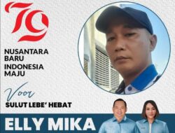 Ucapan HUT kemerdekaan Indonesia Ke 79 Tahun Dari Ketua Media dan Relawan E2L- MEP Stefanus Sarayar