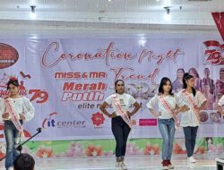 Congration Night Miss dan MR Trend Merah Putih 2024 Elit Model Sulut