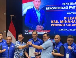 Partai Demokrat Dukung JG-KWL Sebagai Calon Bupati Minut