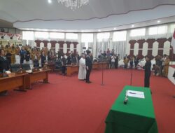 Ferdinand Dumais Resmi Dilantik Sebagai Anggota DPRD Kota Manado ke- 40