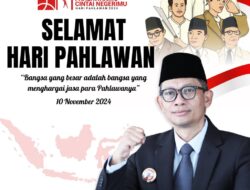 Ucapan Selamat Hari Pahlawan Pjs. Bupati Pemalang