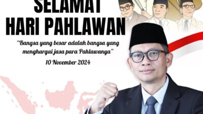 Ucapan Selamat Hari Pahlawan Pjs. Bupati Pemalang