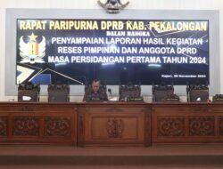 Penyampaian Laporan Hasil Reses Masa Persidangan Pertama Tahun 2024