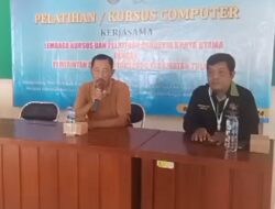 Tingkatkan SDM, Desa Kedungsegog Adakan Kursus Pelatihan Komputer