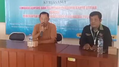 Tingkatkan SDM, Desa Kedungsegog Adakan Kursus Pelatihan Komputer