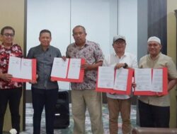 Kepala Balai BWS Sulawesi 1 Sugeng Harianto Gelar MoU Dan PKS Bersama Pemerintah Bolmut