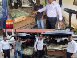 Satuan Resersenarkoba Polres Bitung Mengagalkan 1.375 liter minuman Jenis Cap Tikus, yang akan di jual di Kota Bitung