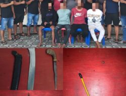 Kurang dari 8 jam, Gabungan Tim Patroli Tarsius presisi Polres Bitung, Berhasil Mengungkap dan Menangkap Para Pelaku Penganiayaan Dengan Senjata Tajam
