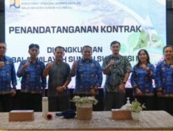 Dukung Pengelolaan Sumber Daya Air dan Ketahanan Pangan Nasional, BWS Sulawesi 1 Teken dua Kontrak Strategis