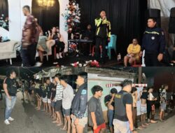 Polres Bitung Gelar Patroli Cipta Kondisi Malam Minggu untuk Antisipasi Gangguan Keamanan