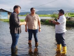 Sinergi BWS Sulawesi 1 Dengan Komisi XI DPR-RI Sulut Tinjau Lokasi Banjir di Tondano