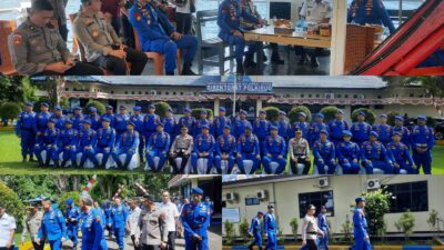 Kakorpolairud Baharkam Polri Lakukan Supervisi di Mako Polairud Polda Sulawesi Utara, Kapolres Bitung Hadiri Kegiatan
