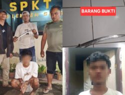 Kurang dari 2 jam Tim Opsnal Polsek Lembeh Selatan Amankan Pelaku Penganiayaan dengan Sajam