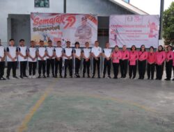 Kapolres Bitung Buka Pertandingan Volly Ball Antar Satker dalam Rangka HUT Bhayangkara ke-79