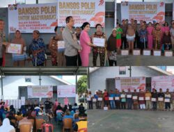 Polres Bitung Bagikan 300 Paket Bantuan Sosial untuk Masyarakat, Wujud Kepedulian Polri