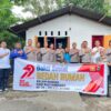 Polres Bitung Gelar Bhakti Sosial Bedah Rumah dalam Rangka Hari Bhayangkara Ke-79