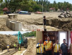 BWS Sulawesi I Tinjau Pembangunan Pengaman Pantai Batu Pinagut
