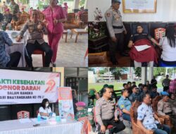 Polres Bitung Gelar Bakti Kesehatan Donor Darah dalam Rangka Hari Bhayangkara ke-79