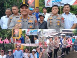 Polres Bitung Resmikan Sarana Air Bersih, 48 Kepala Keluarga Teraliri Air Bersih
