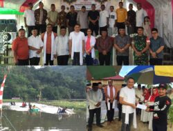 Bupati Mitra Ronald Kandoli Hadiri dan Buka Lomba Dayung Memperingati 1 Muharam 1447 H di Desa Belang