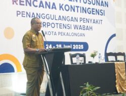 Kemenkes RI dan Pemkot Pekalongan Susun Dokumen Kontingensi Penanggulangan Wabah Penyakit