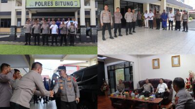 Waka Polda Sulut Kunjungi Polres Bitung, Perkuat Sinergi dan Silaturahmi