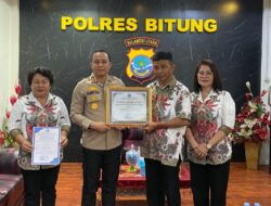 Kapolres Bitung Apresiasi Prestasi Gemilang Primer Koperasi Polres Bitung sebagai Terbaik di Sulawesi Utara