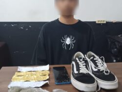 Satresnarkoba Polres Bitung Tangkap Pemilik Narkotika Jenis Ganja