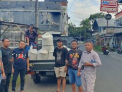 Polsek Maesa Berhasil Amankan Barang Bukti 5 Karung Beras yang Dicuri di Atas Mobil Truck