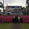 Polres Bitung Gelar Upacara Purna Tugas dengan Khidmat