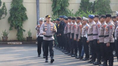 Polres Pekalongan Kota Gelar Apel Operasi Patuh Candi 2025, Tujuh Pelanggaran Jadi Fokus Penindakan