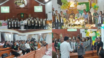 Meriah dan Penuh Kekeluargaan, HUT GMIM “Genesaret” Pateten Berlangsung Khidmat
