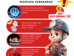 Cuaca Panas, Pemkot Manado Ingatkan Warga, Waspada Kebakaran!