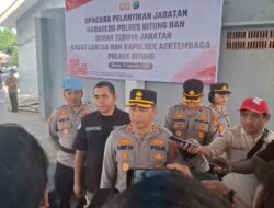 Sertijab di Polres Bitung, Pejabat Baru Siap Emban Tugas