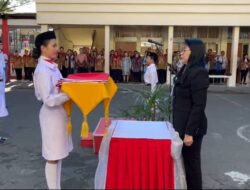 SMKN 3 Manado Gelar Upacara Bendera Sambut HUT ke-80 Kemerdekaan RI