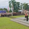 Kapolres Bitung Pimpin Upacara Hari Juang Polri Tahun 2025