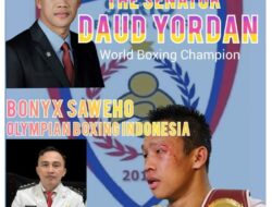 Latihan Bersama Daud Yordan dan Bonyx Saweho, Momentum Kebangkitan Tinju di Sulut