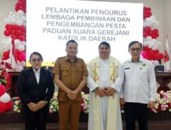 Pengurus Pesparani Katolik Kabupaten Mitra Resmi Dilantik dan Siap Berpatisipasi dalam Pesparani I Sulut
