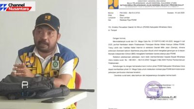 BPJN Sulut Klarifikasi Proyek Drainase Kalawat: Distribusi Air Bersih Tetap Aman